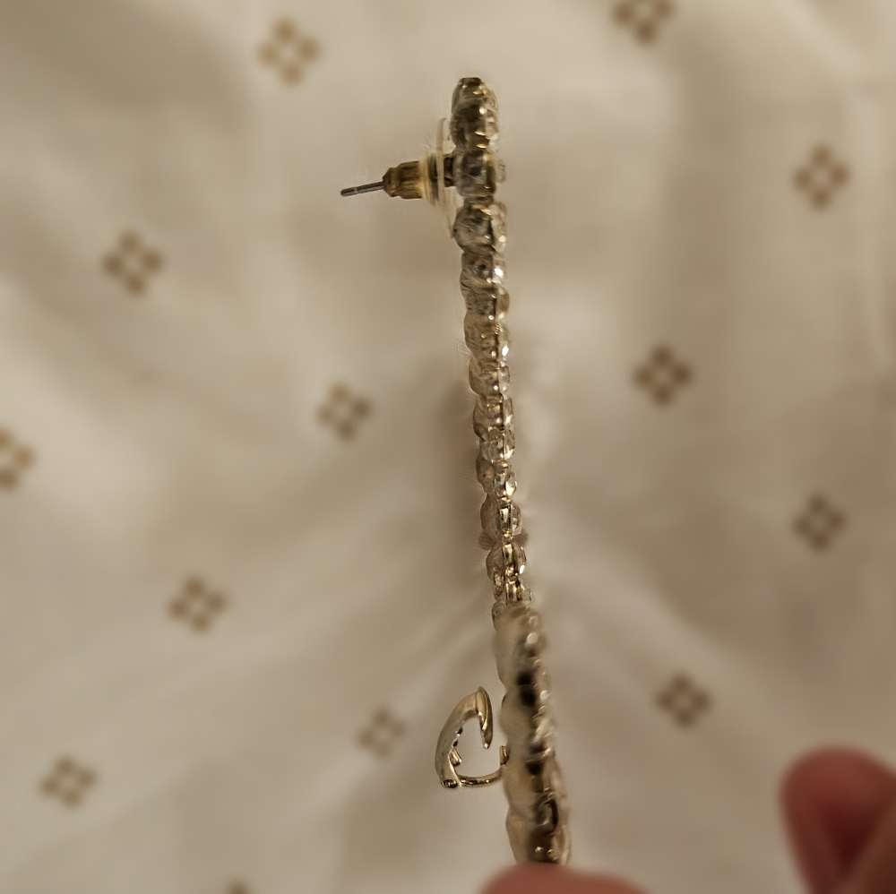[SOLD]Rhinestone Wrap Around Cuff Earring - Picture 3 of 4